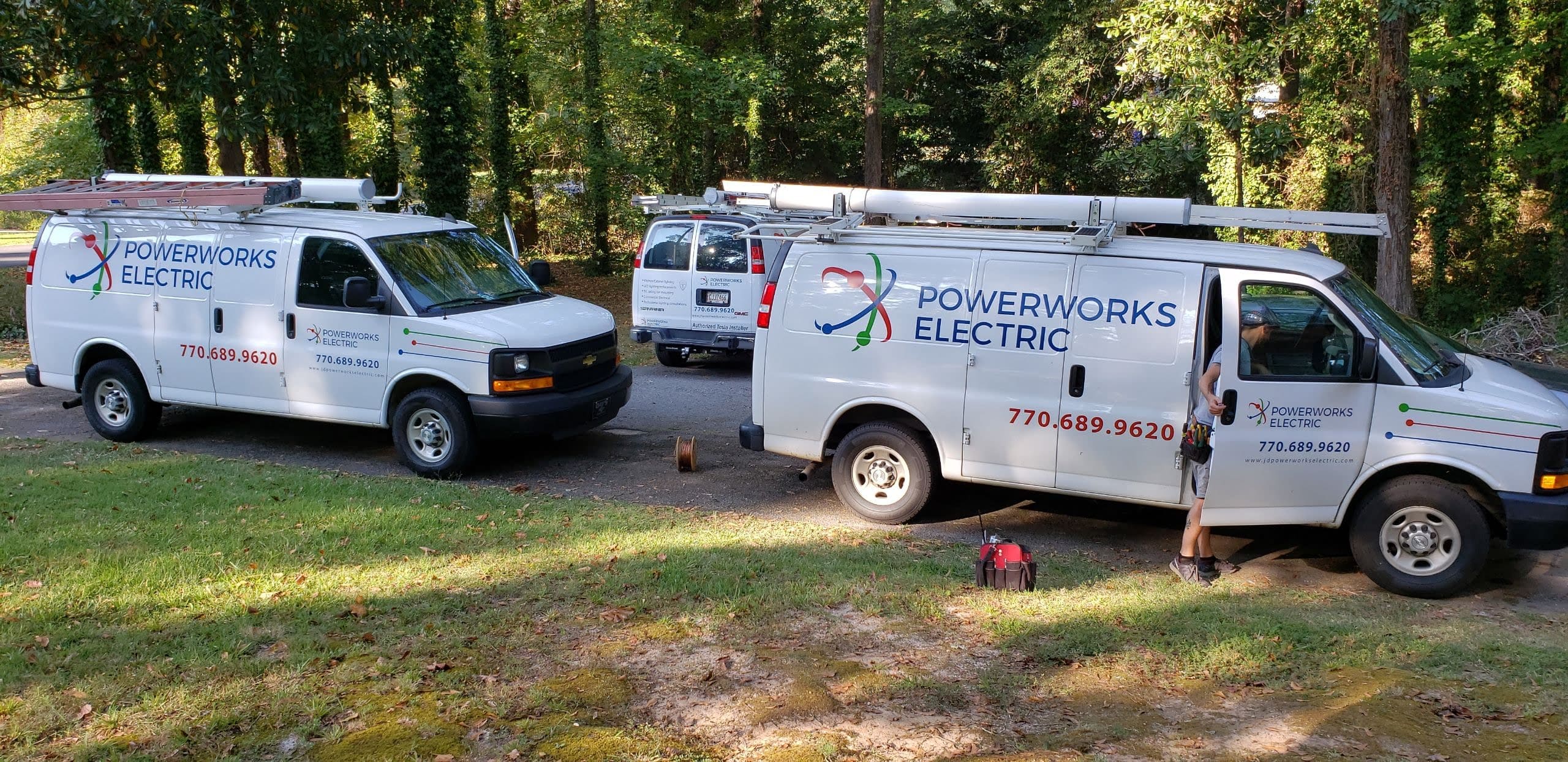 electrical vehicle charger installation